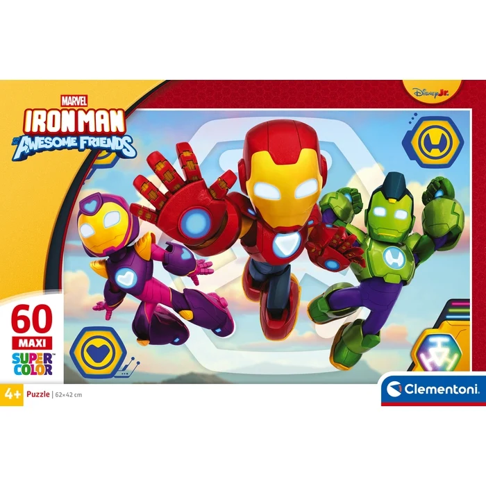 IRONMAN ANS HIS AWESOME FRIENDS - 60 pièces