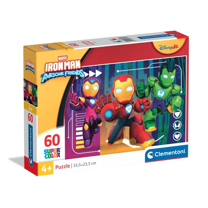 IRONMAN ANS HIS AWESOME FRIENDS - 60 pièces