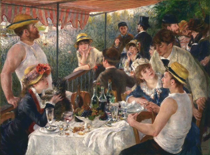 Puzzle Coffre Luxe 1000p - Le déjeuner des canotiers - Pierre Auguste Renoir