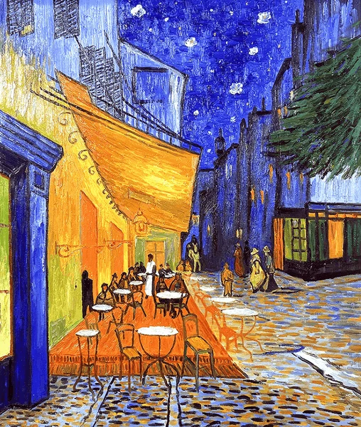 Puzzle Coffre Luxe 1000p - Café le soir - Van Gogh