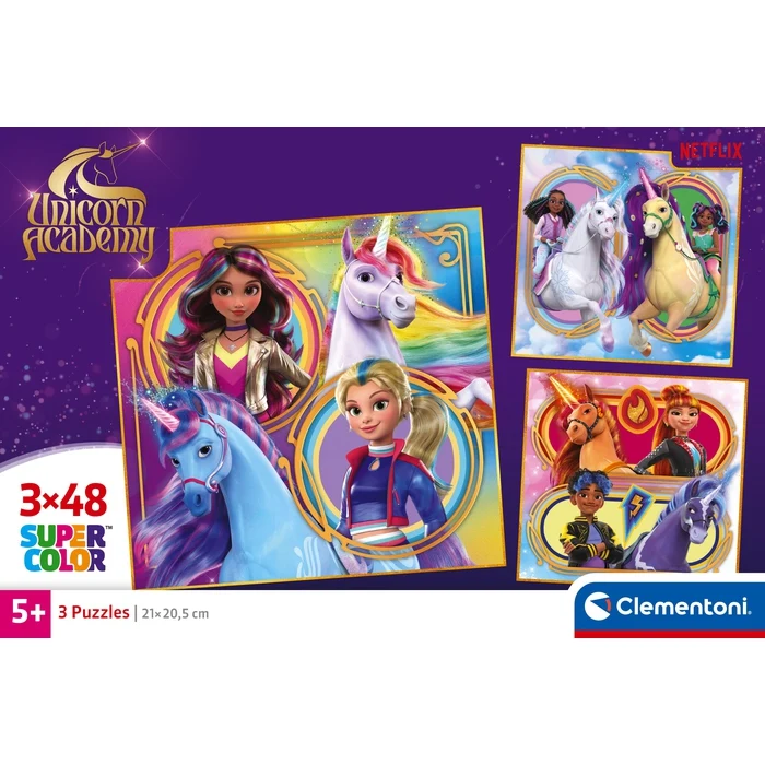 Unicorn Academy - 3x48 pièces