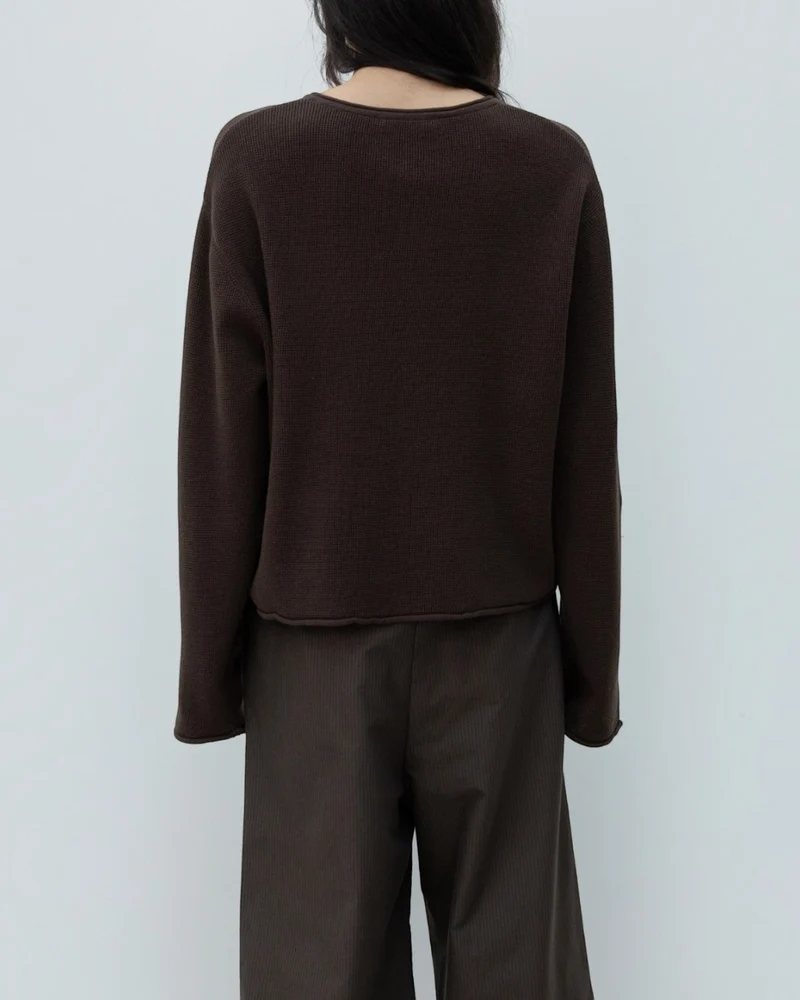 Low Classic - Pull Henry - Marron
