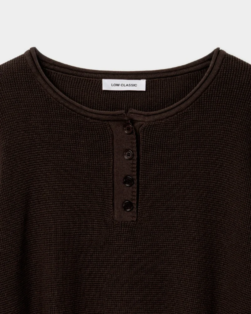 Low Classic - Pull Henry - Marron