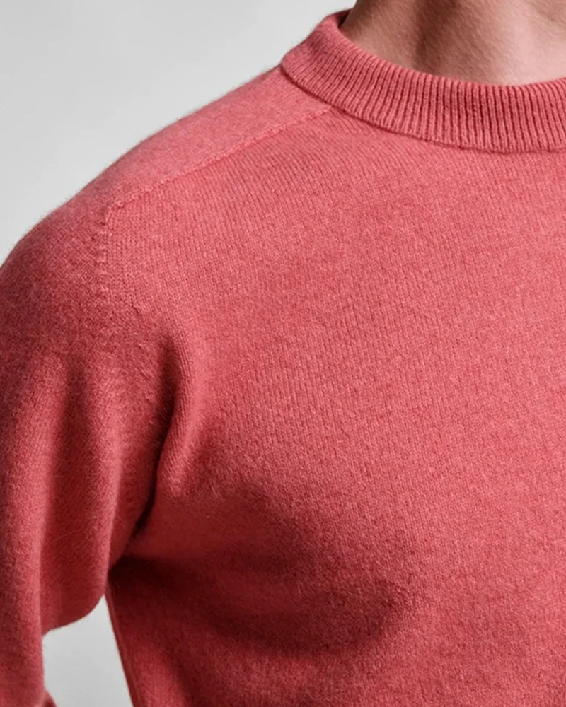 Nitto Knitwear - Pull Armen Col Rond - Rose Lipstick