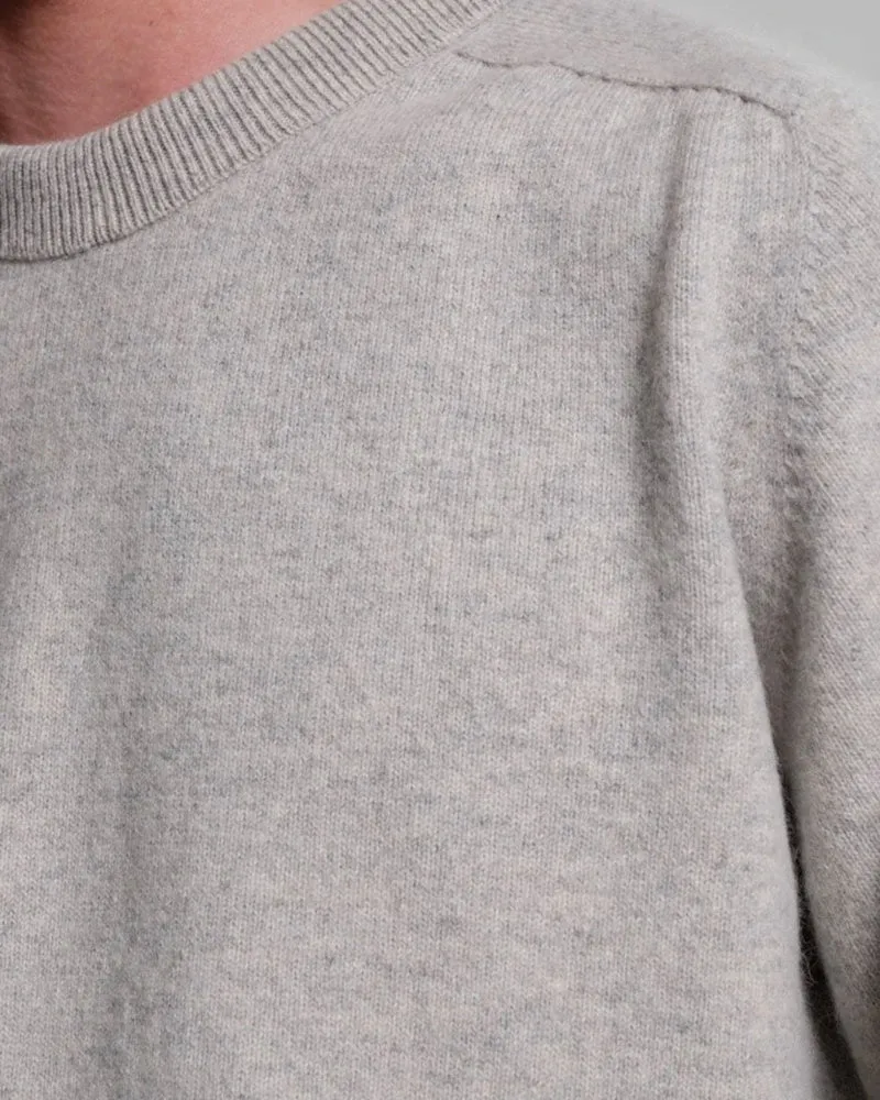 Nitto Knitwear - Pull Armen Col Rond - Silver