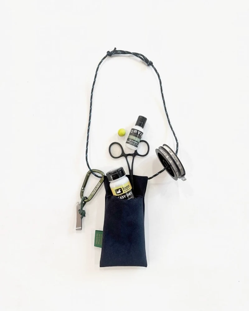 Acid Snow - Pochette Neck Tote - Marine
