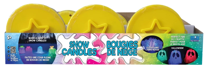 Bougie LED pour la neige