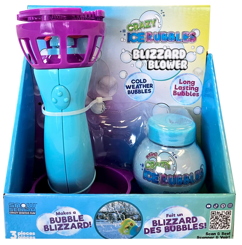 Souffleur de bulles de glace Crazy Ice