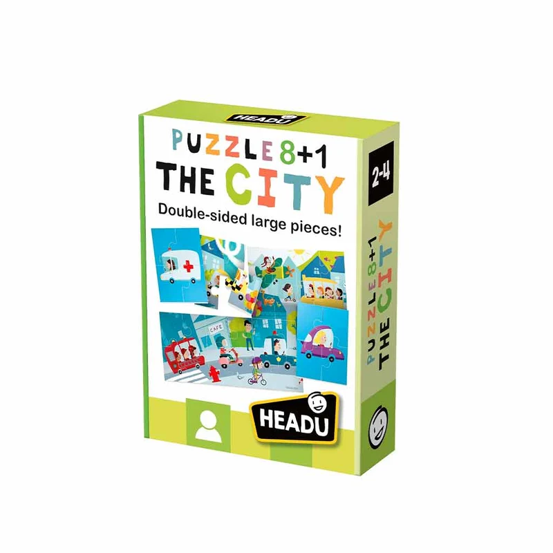 Puzzle 8 + 1 The City