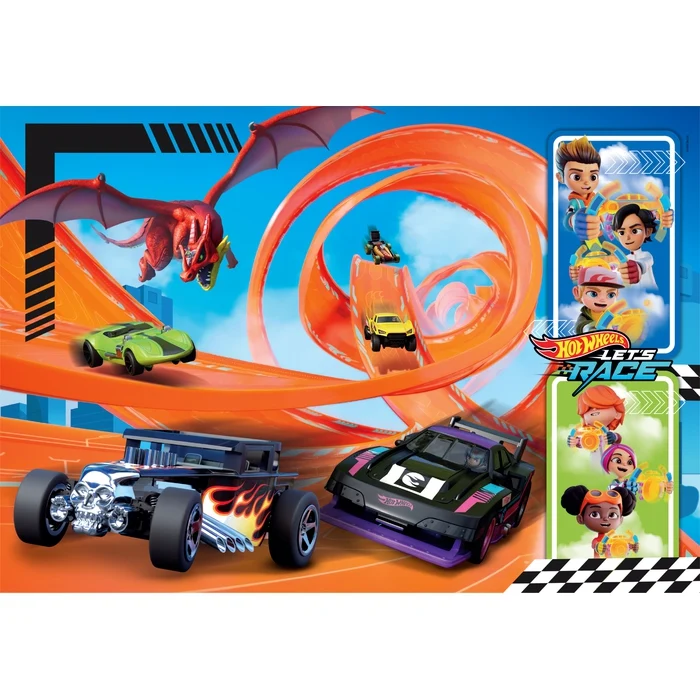 Hotwheels - 104 pièces