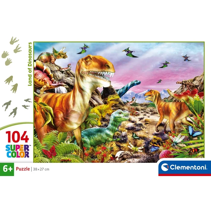Land Of Dinosaurs - 104 pièces
