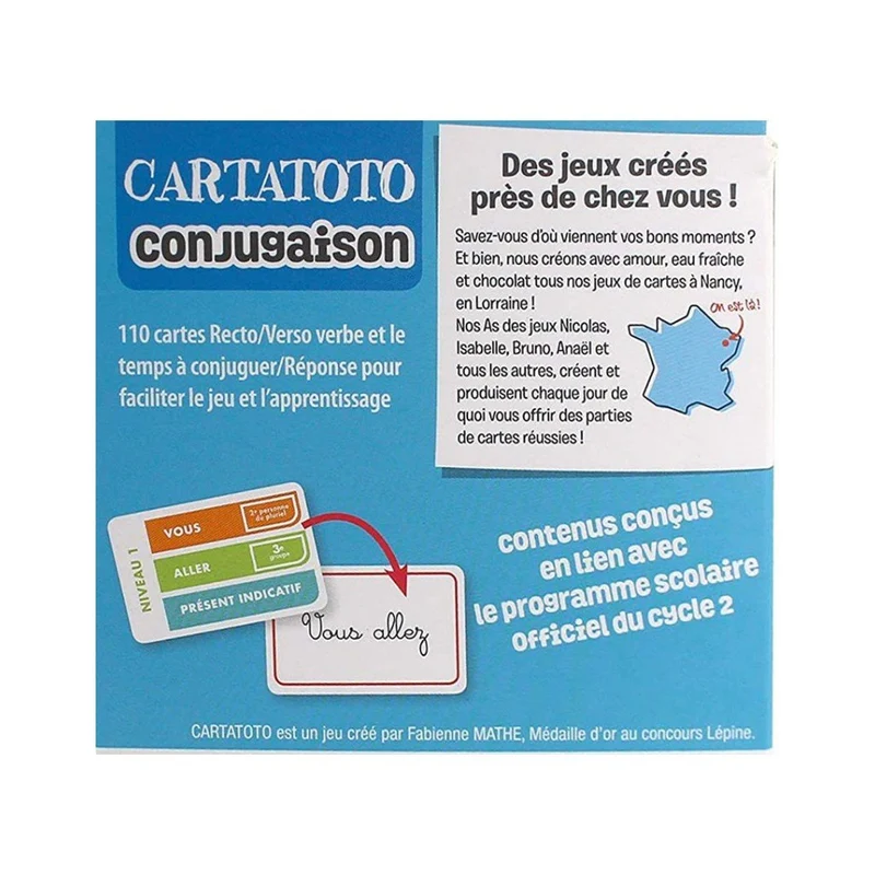 Cartatoto: Conjugaison