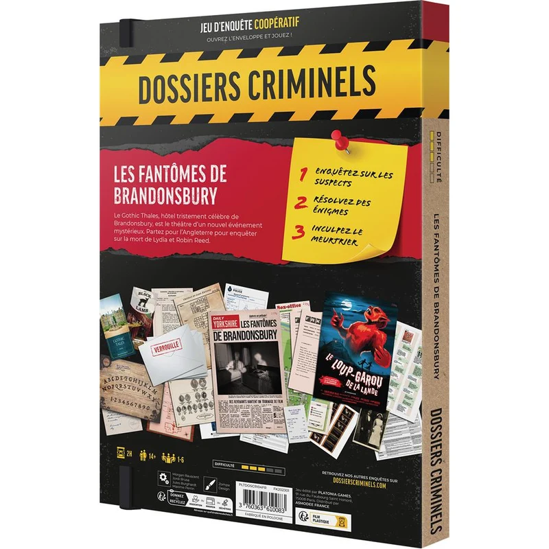 Dossiers Criminels : Les fantömes de Brandonsbury
