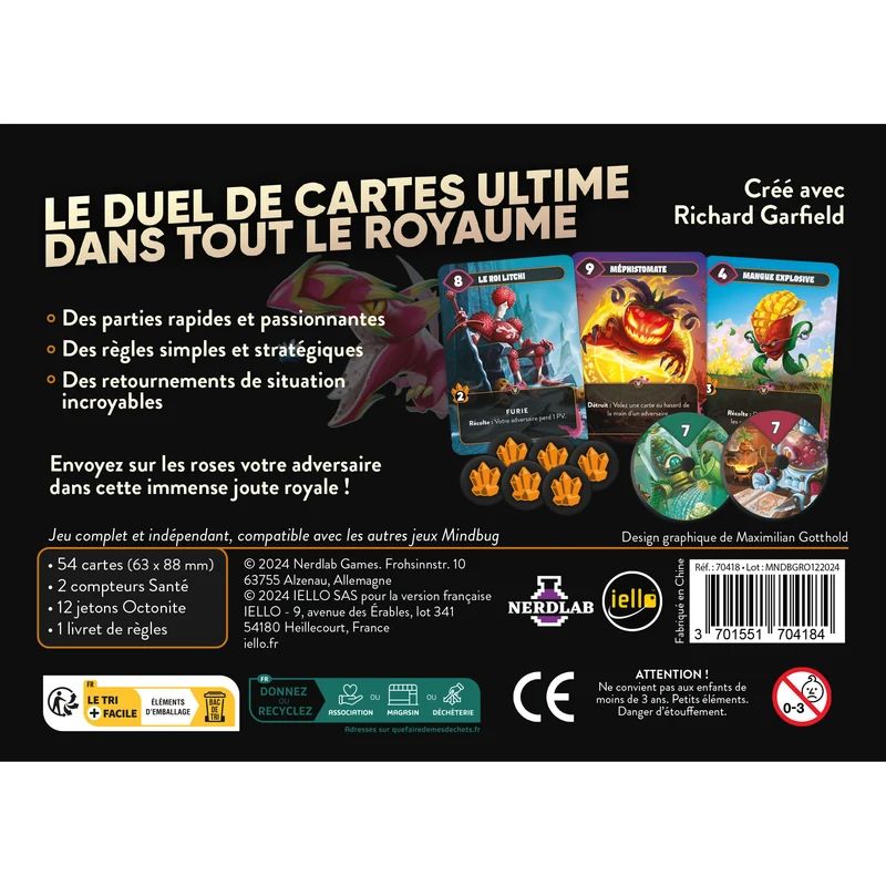 Mindbug Bataille De Fruits Royale