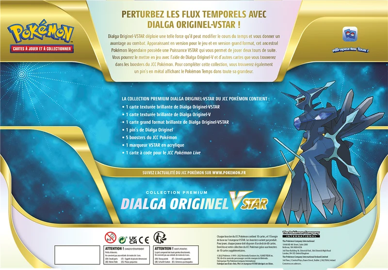 Pokemon Coffret premium Dialga Originel Vstar
