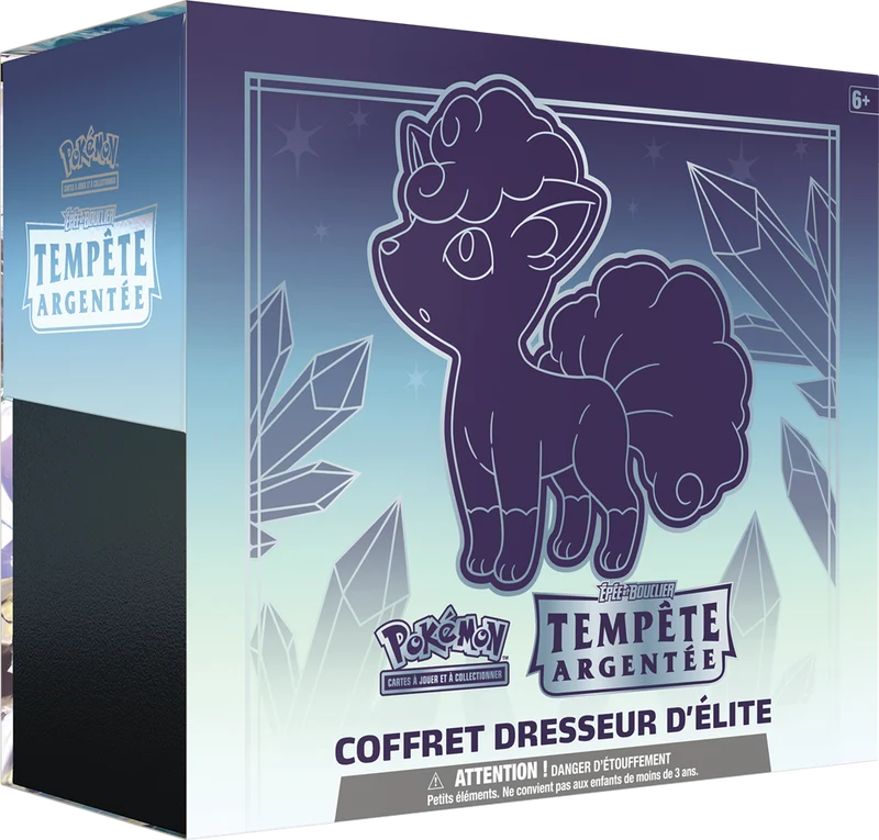 Pokemon Coffret Goupix dresseur d'élite Tempête Argentée