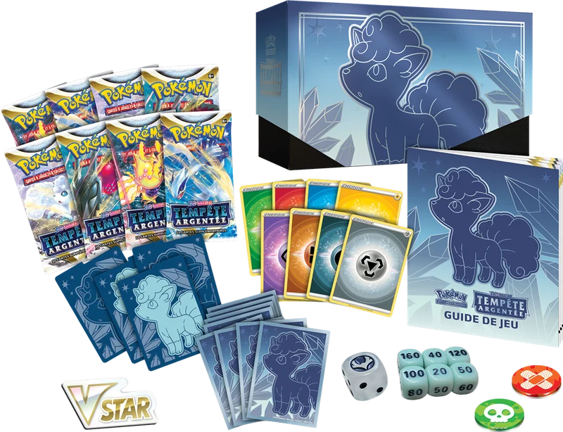 Pokemon Coffret Goupix dresseur d'élite Tempête Argentée