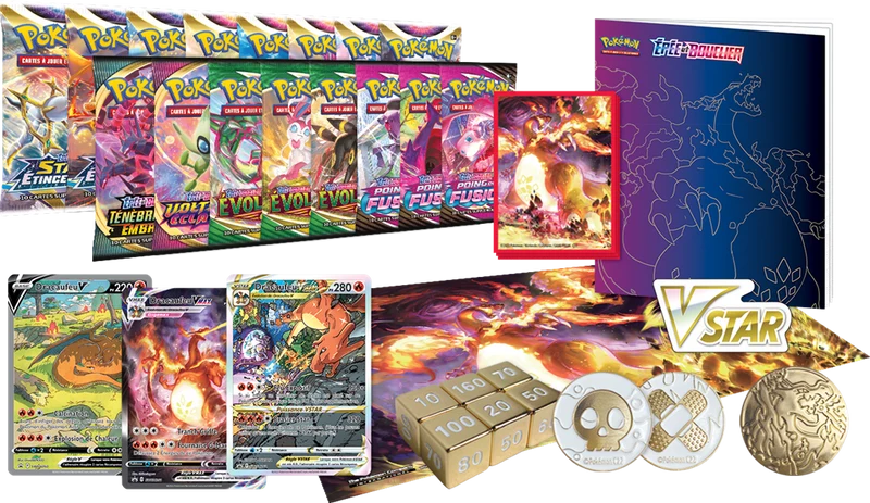Pokemon Coffret collection ultra premium Dracaufeu - FR