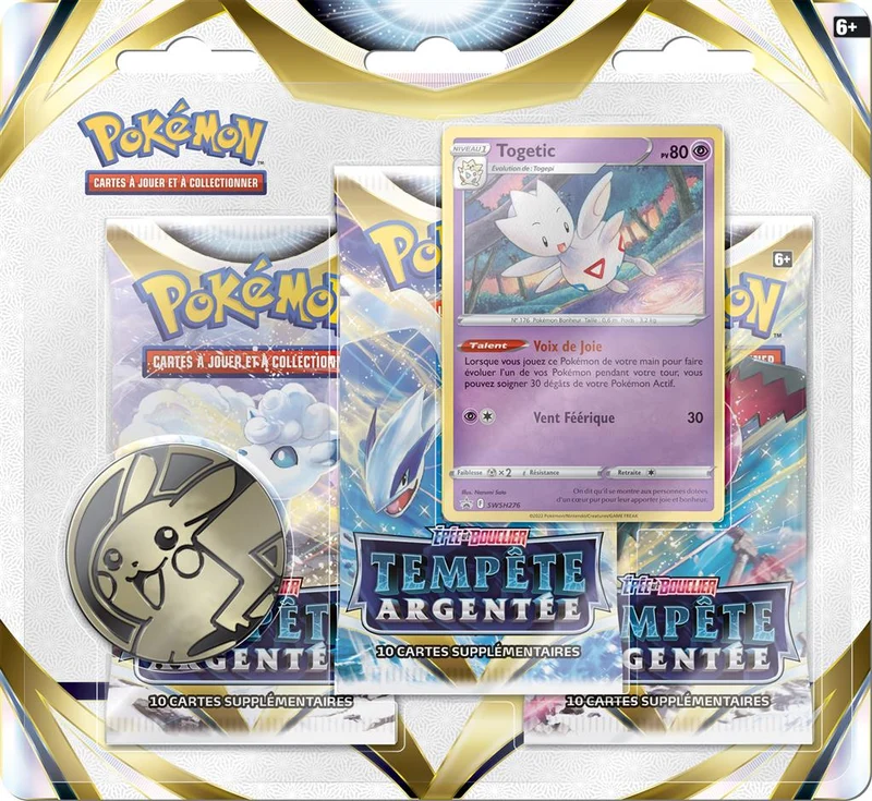 Pokemon Tripack Tempête argentée EB12: Togetic