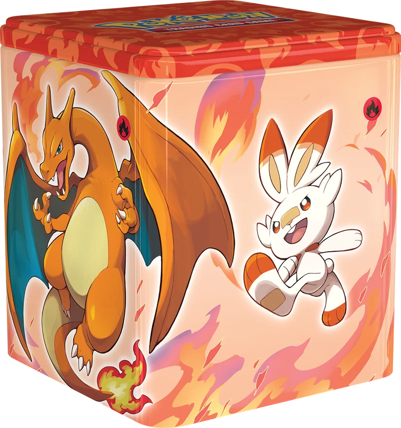 Pokemon Tin Cube Feu Novembre 2022