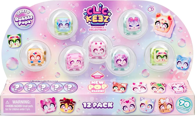 Clickeez - 12 pack série 3, assortiment
