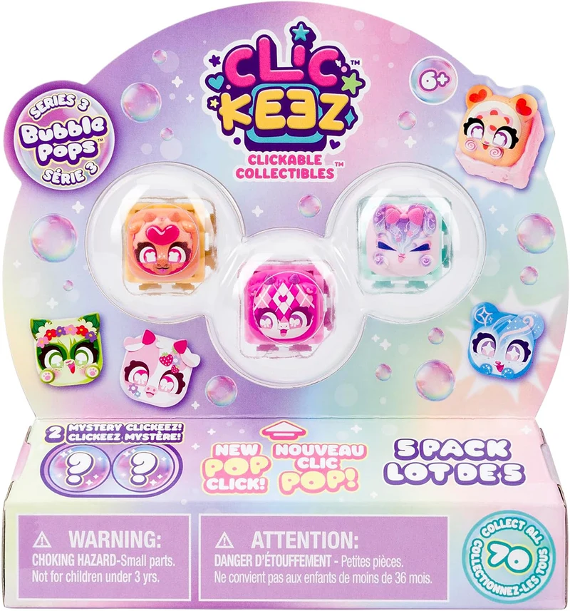 Clickeez - Multi pack série 3, assortiment