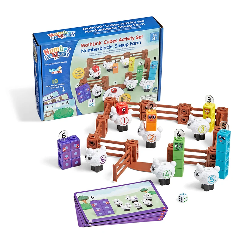 Numberblocks Mathlink Cubes La ferme des moutons