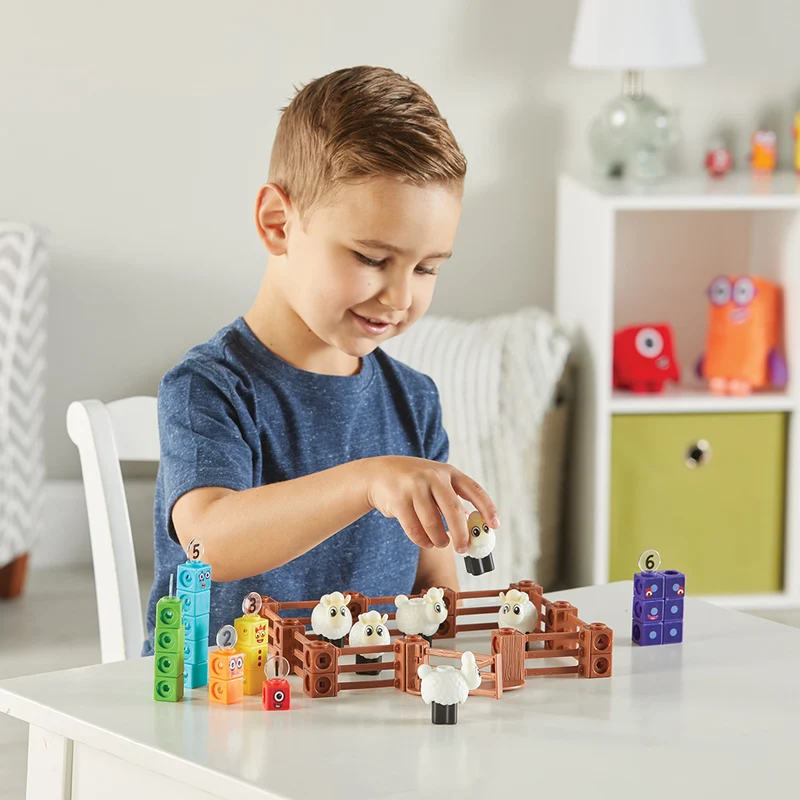 Numberblocks Mathlink Cubes La ferme des moutons