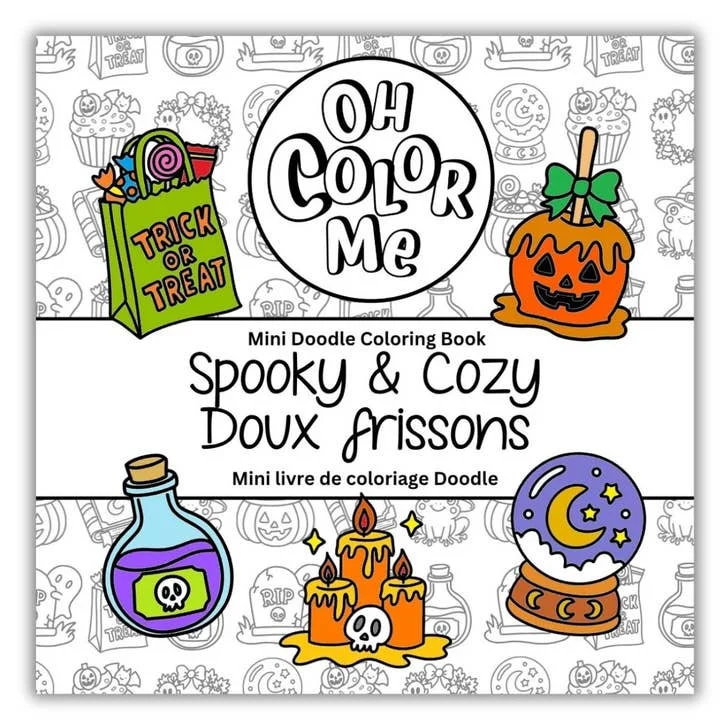 Mini livre de coloriage - Halloween