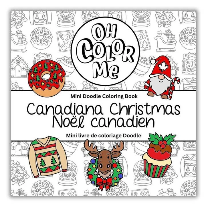 Mini livre de coloriage - Noël