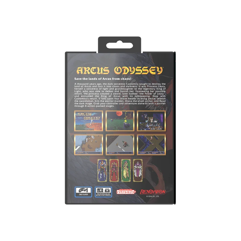 Arcus Odyssey Collector’s Edition - MEGA DRIVE / GENESIS - Retro-bit Publishing