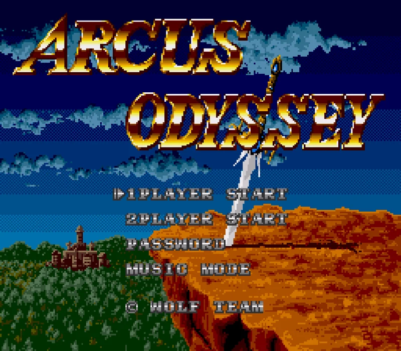 Arcus Odyssey Collector’s Edition - MEGA DRIVE / GENESIS - Retro-bit Publishing