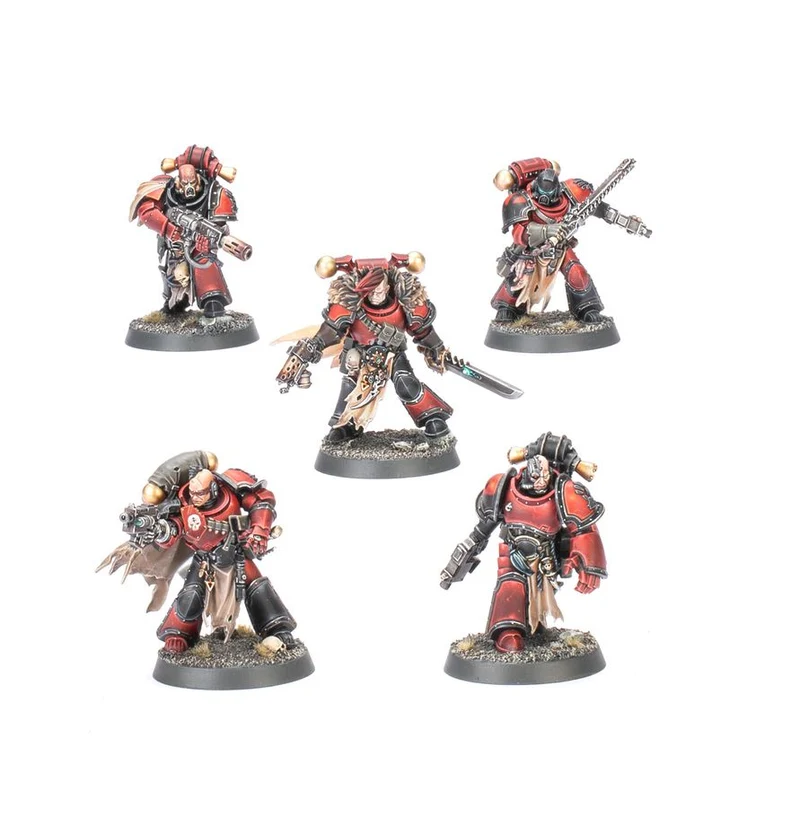 Chaos Space Marines - Pillards Red Corsairs