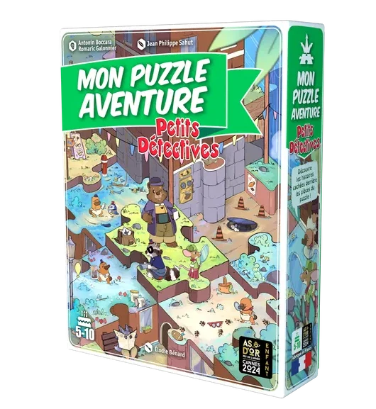 Mon puzzle aventure - Petits détectives