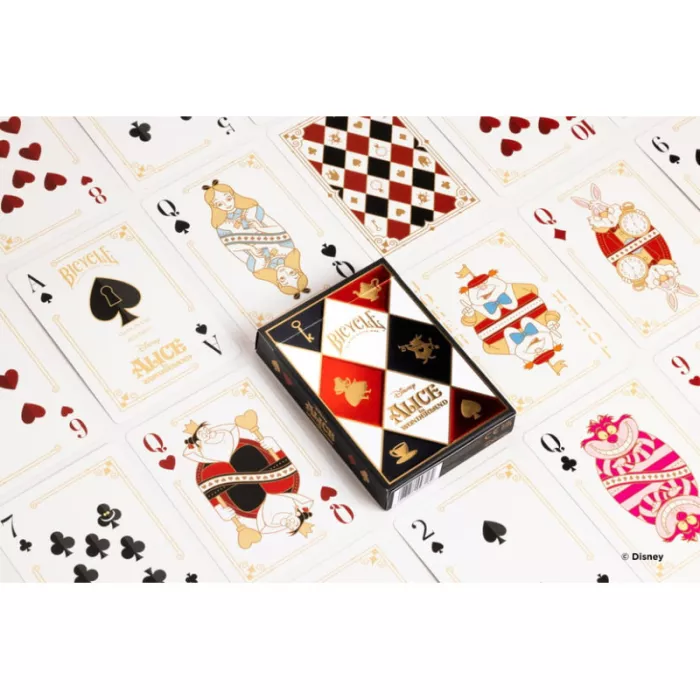 Bicycle - Alice au Pays des Merveilles - 54 Cartes