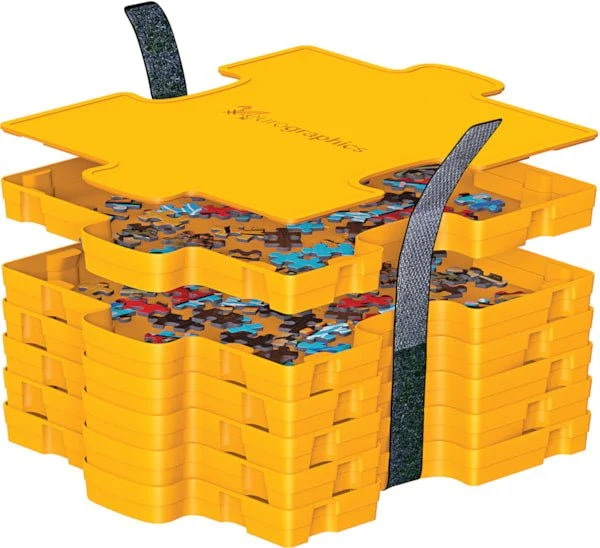 Trieur de pièces pour puzzle - 1000p - 20X20X2 cm
