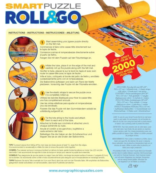 Tapis de puzzle rouleau - 2000p - 76,2x127 cm