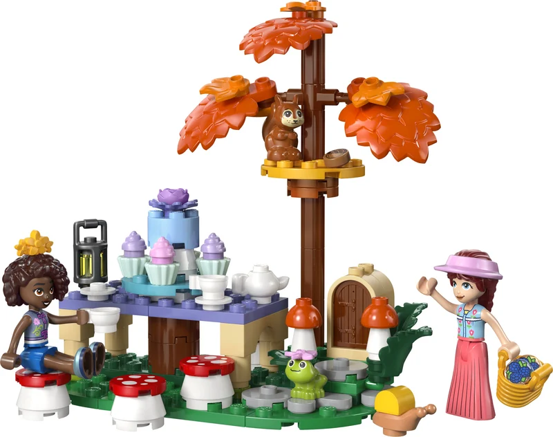 Le goûter dans la forêt
