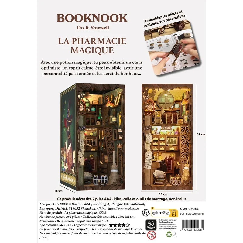 Book Nook : La Pharmacie Magique
