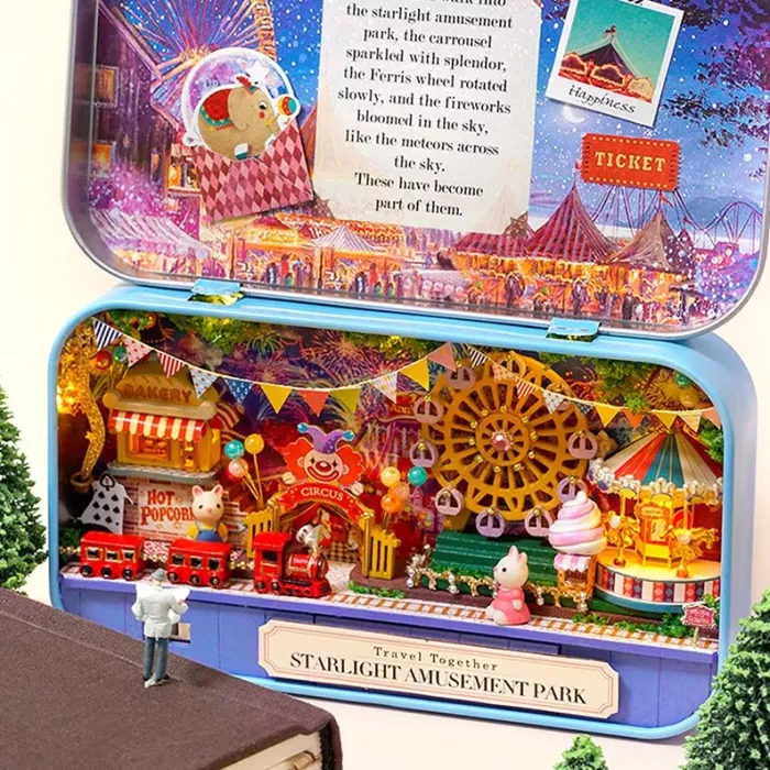Book Nook : Fête Foraine - Boîte Métal
