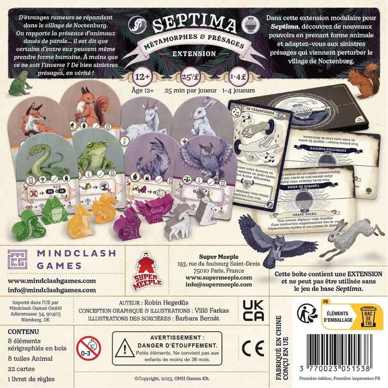 Septima - Métamorphoses & Présages