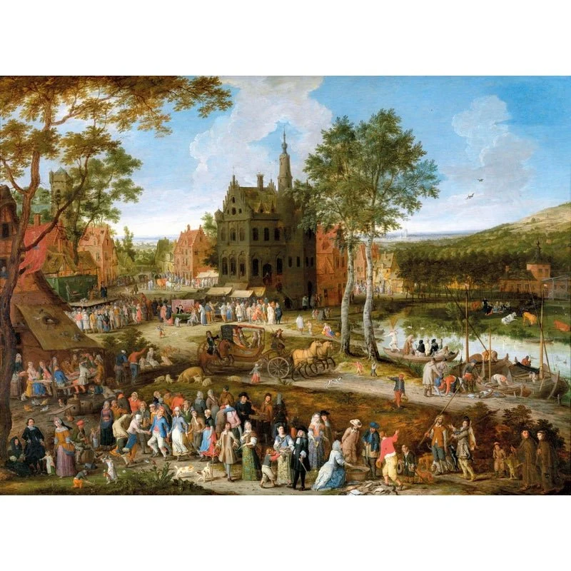 Puzzle MW - 1500 p - Kermesse flamande - GYSELS