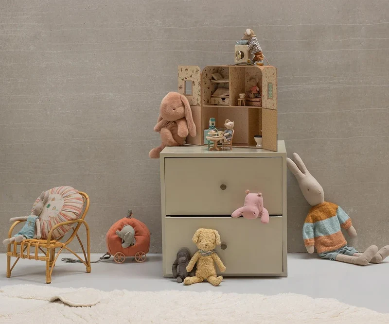 Maison Suitcasa, Petite Sœur Et Petit Frère Souris