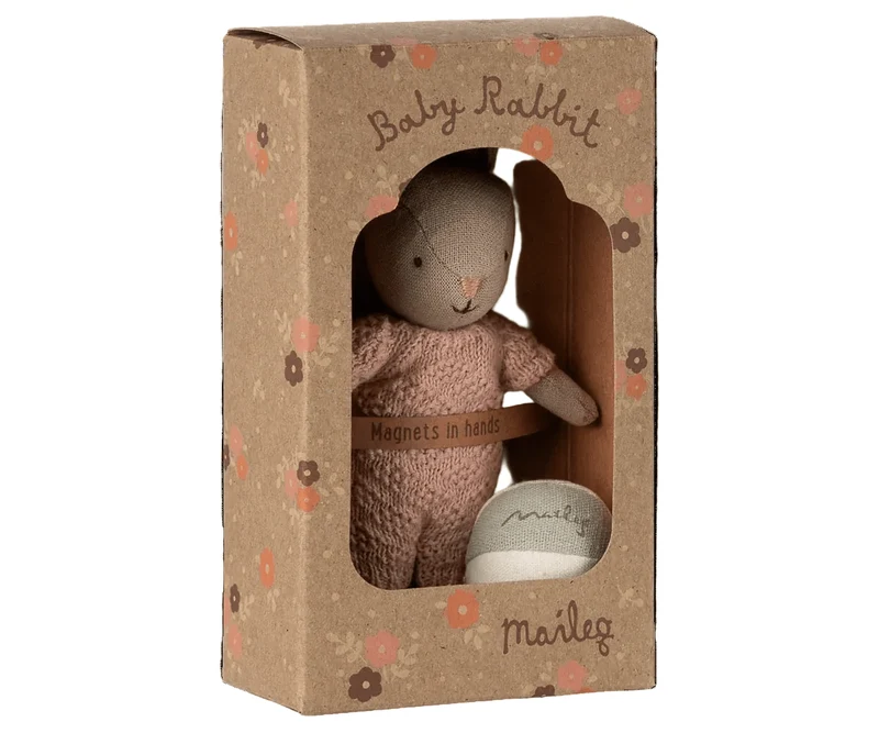 Coffret Lapin, Micro - Sable - Rose