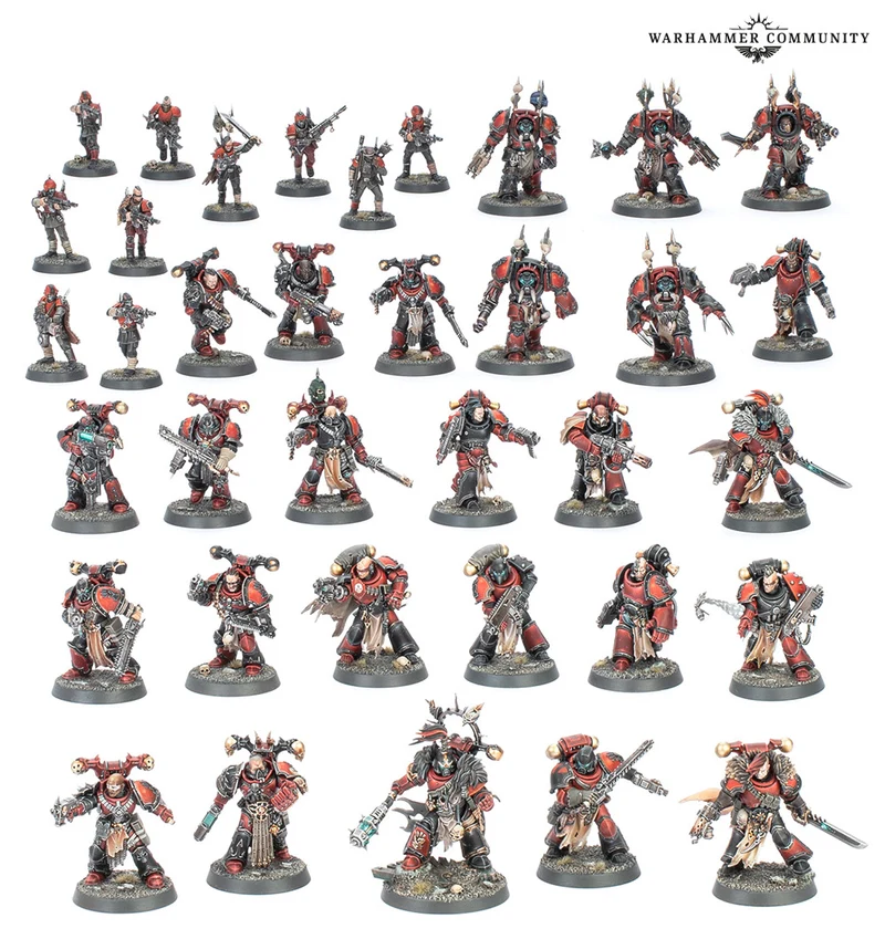 Battleforce Chaos Space Marines - Seigneurs du Maelström