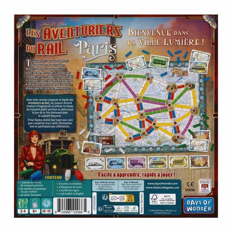 Les Aventuriers du Rail : Paris