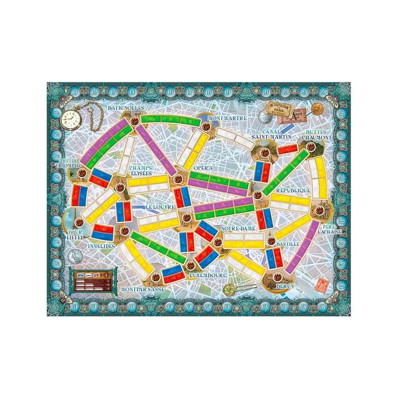 Les Aventuriers du Rail : Paris