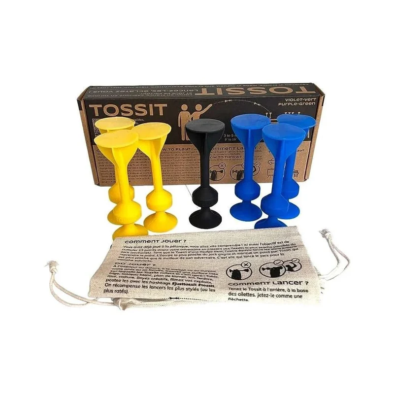 Tossit : Bleu-jaune