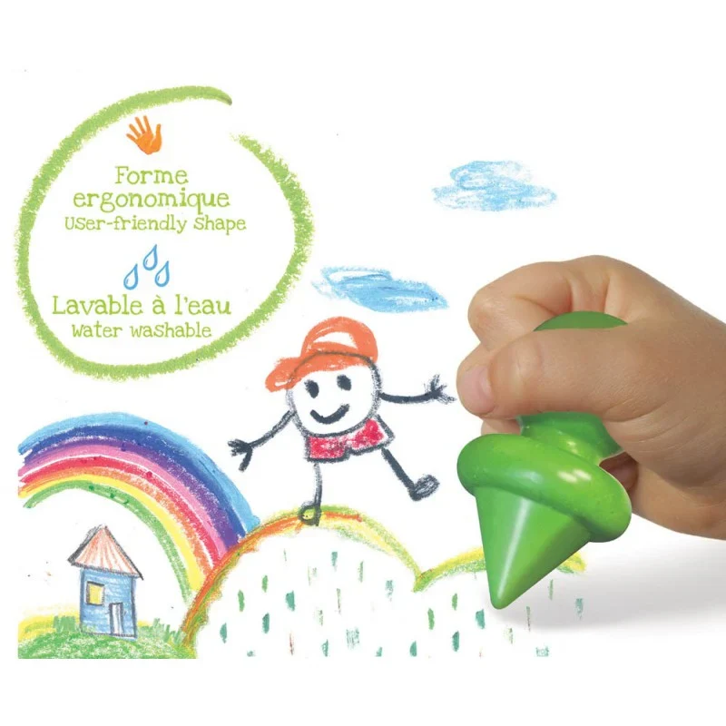 Mes premiers crayons ergonomiques - 9 crayons