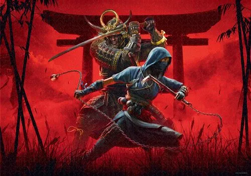 Assassin's Creed Shadows Naoe & Yasuke Puzzle 1000 pièces